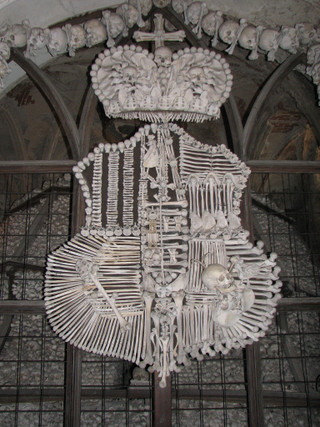Illustration for article titled These Buildings Are Made with Skulls and Bones